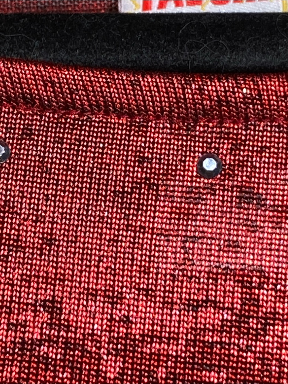 Ruby Rd. Red Sparkle Tunic Top - Picture 4 of 7